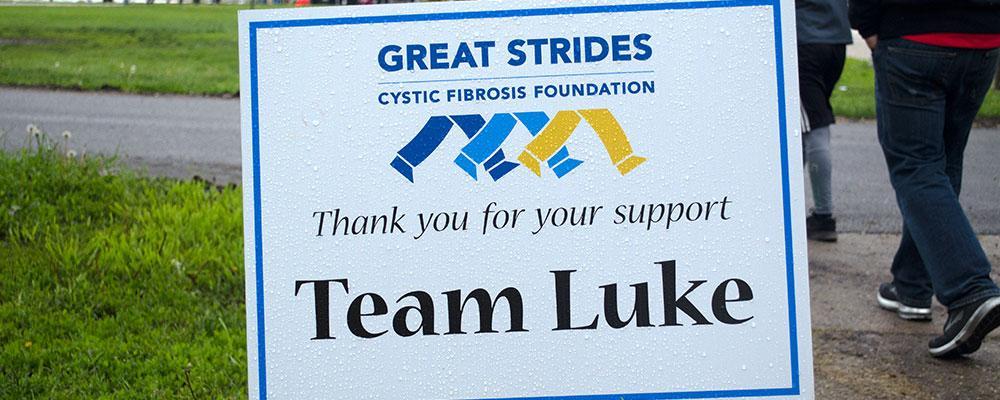 Team Luke  - Cystic Fibrosis Foundation